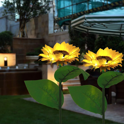 Sunflower Solar Lights – Auto On/Off