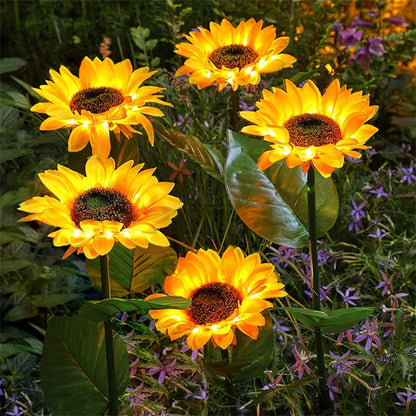 Sunflower Solar Lights – Auto On/Off