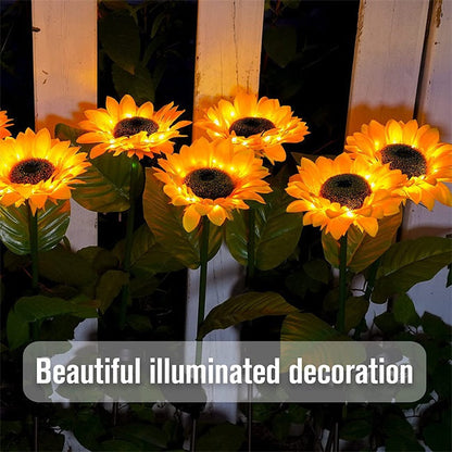 Sunflower Solar Lights – Auto On/Off