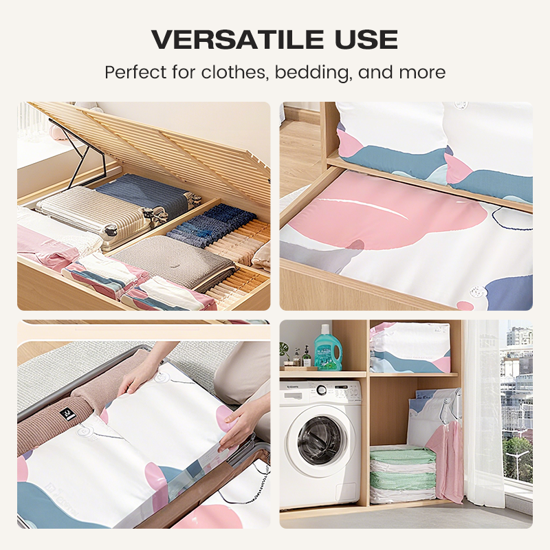 No‑Pump Vacuum Storage Bags