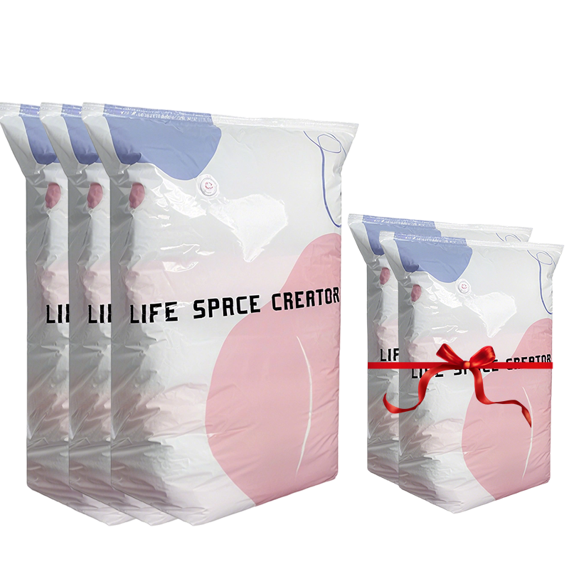 No‑Pump Vacuum Storage Bags