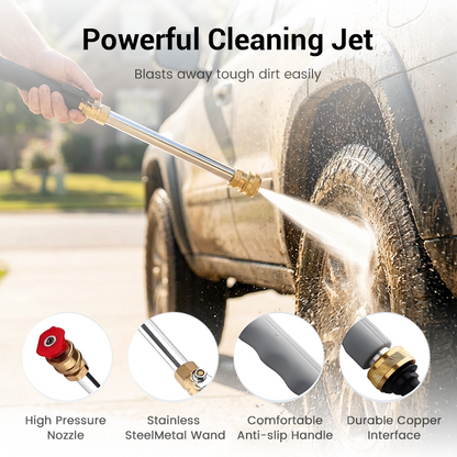 High-Pressure Water Gun Wand for Car & Garden