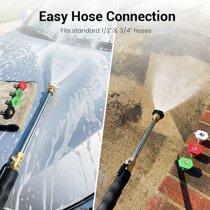 High-Pressure Water Gun Wand for Car & Garden