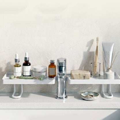 No-Drill Kitchen Sink Sponge Holder & Drain Rack
