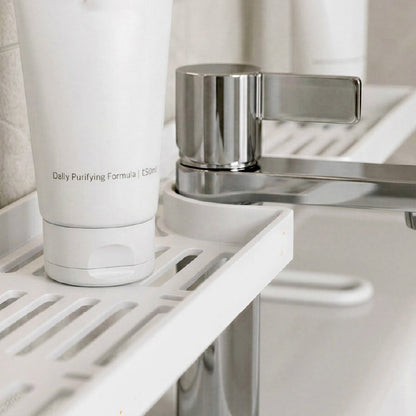 No-Drill Kitchen Sink Sponge Holder & Drain Rack