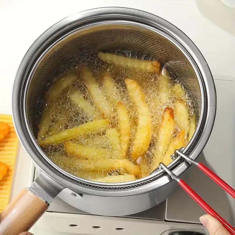 304 Stainless Steel Frying Pot