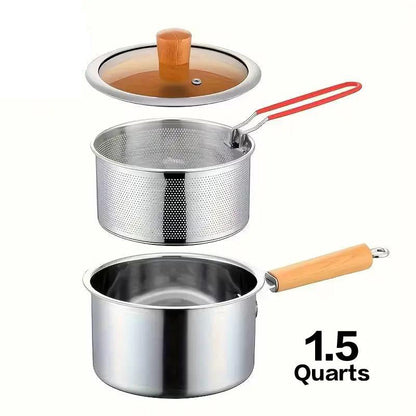 304 Stainless Steel Frying Pot