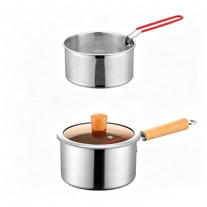 304 Stainless Steel Frying Pot
