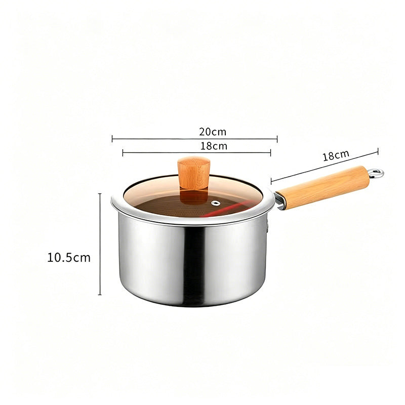 304 Stainless Steel Frying Pot